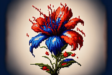 Stitched Flowers