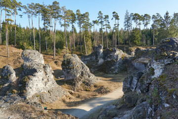 Felsenmeer-Wental, Baden-Württemberg, Deutschland