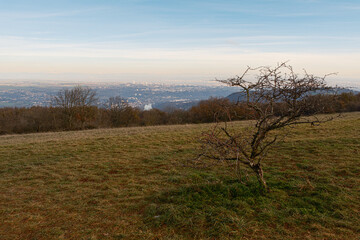 View from Mont Thou in Lyon, France