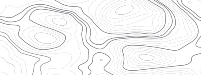 Abstract topographic contours map background. Topography lines and circles background. 