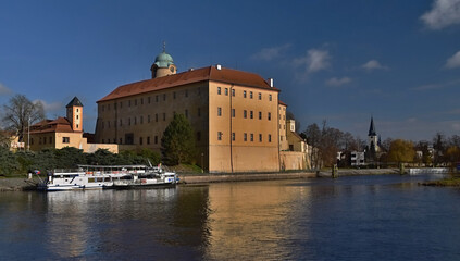 Czech Republic, spa town Podebrady Castle