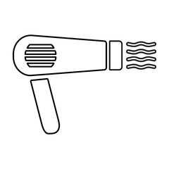 hair dryer icon vector design