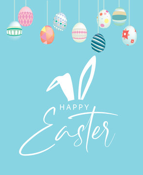 Happy Easter poster or card