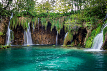 Fototapeta na wymiar Plitvicer Seen Nationalpark, Kroatien