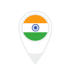 National flag of India, round icon, heart icon  PNG
