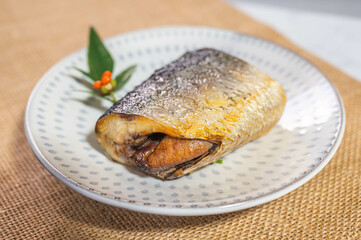 子持ちニシンの塩焼き