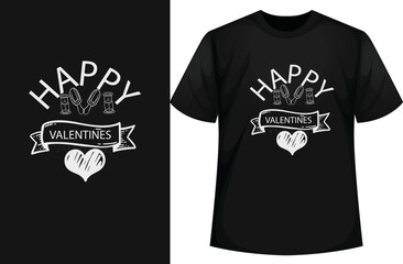 Valentine T-shirt, Coffee valentine, printable, color changeable, typography, vector.