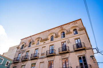 Dans les rues  de Portbou en Espagne