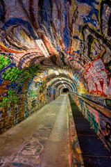 Tunnel peint de Cerbère