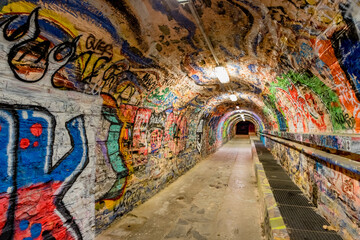 Tunnel peint de Cerbère