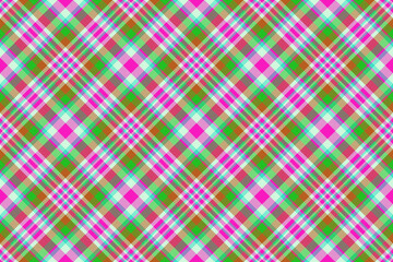 Pattern tartan texture. Textile fabric check. Plaid background seamless vector.