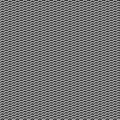 Wavy lines seamless pattern. Angled jagged stripes ornament. Linear waves motif. Curves print. Striped background. Tilted broken line shapes wallpaper. Slanted zigzag stripe figures. Vector artwork.