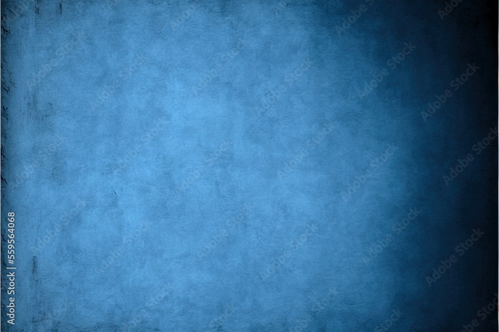 Poster a blue wall with a black border and a white border on the bottom of it with a black border on the bo