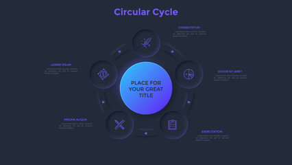 Modern Infographic Vector Template