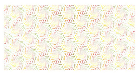 Seamless background with dotted color geometric pattern. Polka dot pattern template Monochrome dotted texture