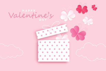 Happy Valentine's day vector illustration.
