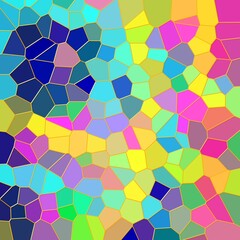 Multicolored shapes, waves, geometries, colorful pattern, abstract background