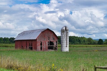 old barn in the countryside