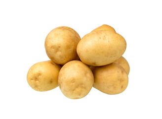 Potato  on white