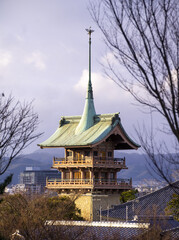 Naklejka premium Wooden chapel