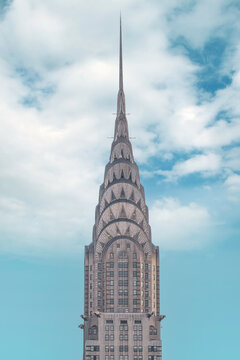  The Chrysler Building is an Art Deco&ndash;style skyscraper in the Turtle Bay neighborhood on the East Side of Manhattan, New York City