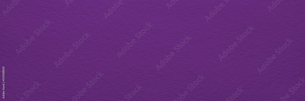 Poster abstract dark violet purple wide panorama background on texture canvas or paper as blank, template, 
