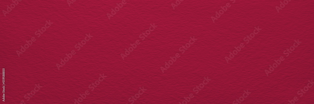 Poster abstract dark red wide panorama background on texture canvas or paper as blank, template, page or we