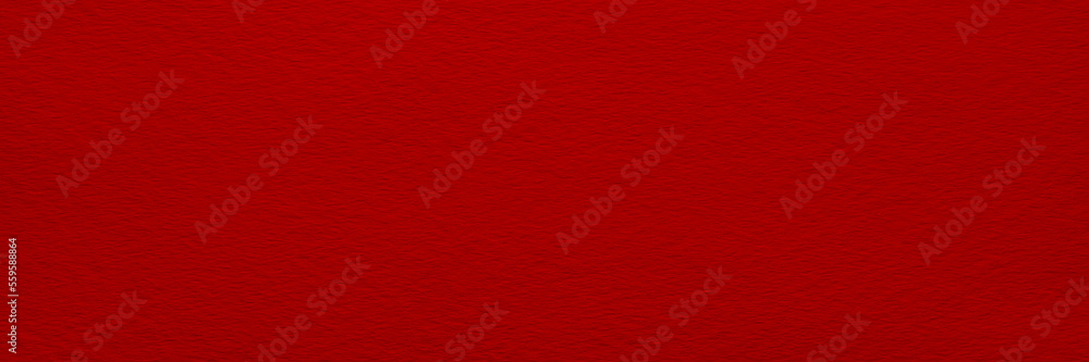 Poster abstract dark red wide panorama background on texture canvas or paper as blank, template, page or we