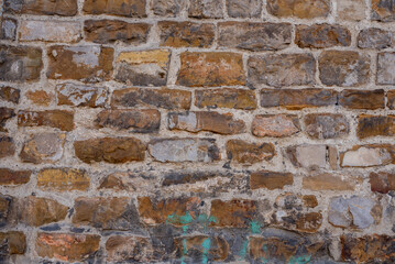 old brick wall background, background