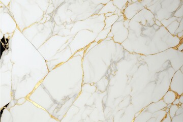 Calacatta marble with golden veins texture background