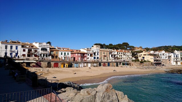 Calella de Palagrufell, province de Gerone, Catalogne, Espagne.
