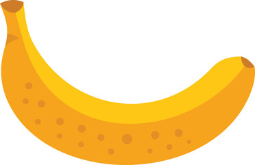 Gmo banana icon flat vector. Agriculture food. Test research isolated