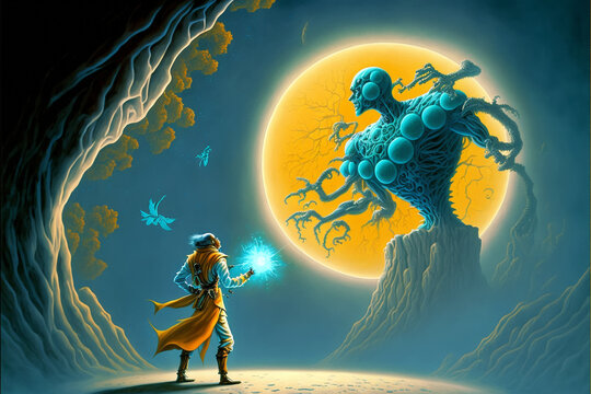 scientist fighting a virus