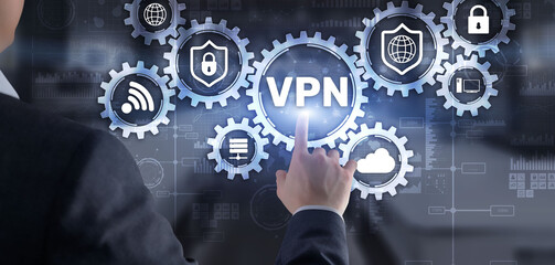 VPN virtual private network proxy and ssl concept