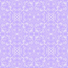Summer butterfly web seamless animals line art doodle pattern for wrapping paper and kids clothes print and fabrics