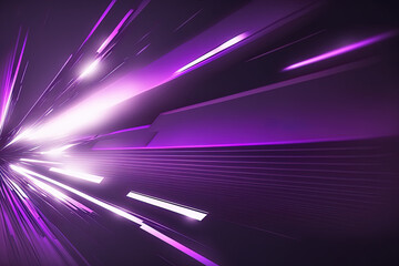Background of an abstract lilac motion illustration. Generative AI