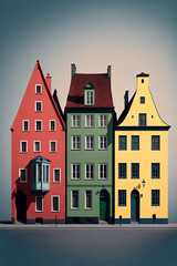 minimaliste fa&ccedil;ade colors