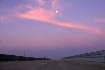 Gates along the San Ysidro crossing.