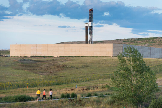 Oil And Gas Drilling, Erie, Colorado, USA