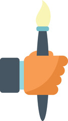 Obraz premium Redesign pencil icon flat vector. Page build. Agency template isolated