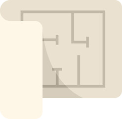 Redesign project icon flat vector. Web ux. Build page isolated