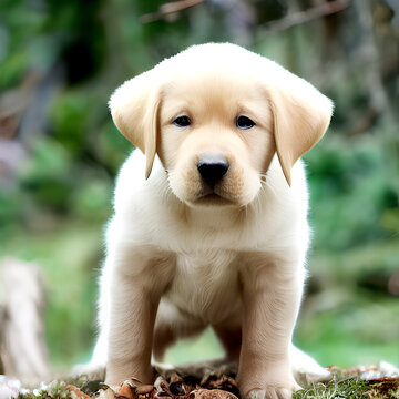 Labrador Puppy (Generative AI) 