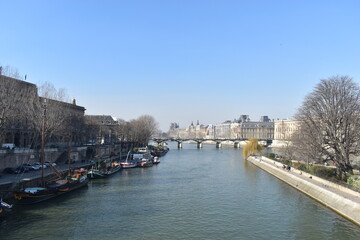 Obraz premium Río Sena, París