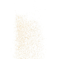 Fototapeta na wymiar White Sesame seeds flying explosion, White grain wave floating. Abstract cloud fly splash in air. Sesame seed is material food. White background Isolated high speed shutter, freeze stop motion