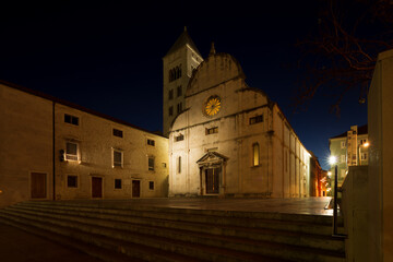 Fototapeta na wymiar Church of Our Lady of Health in Zadar