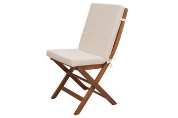 Fototapeta premium Wooden folding chair