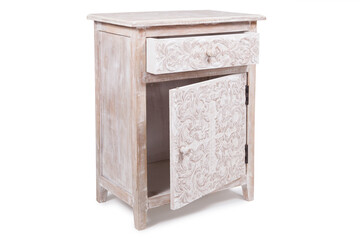 Indian-style bedside table