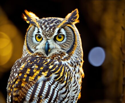 close up portrait of a beautiful owl, animal, background, beak, bird, brown, carnivore, close, closeup, eagle, eye, eyes, face, feather, head, hunter, looking, nature, close up portrait of a beautiful