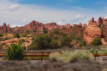 Rail Fence at Arches