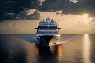 Luxury cruise 4 - obrazy, fototapety, plakaty